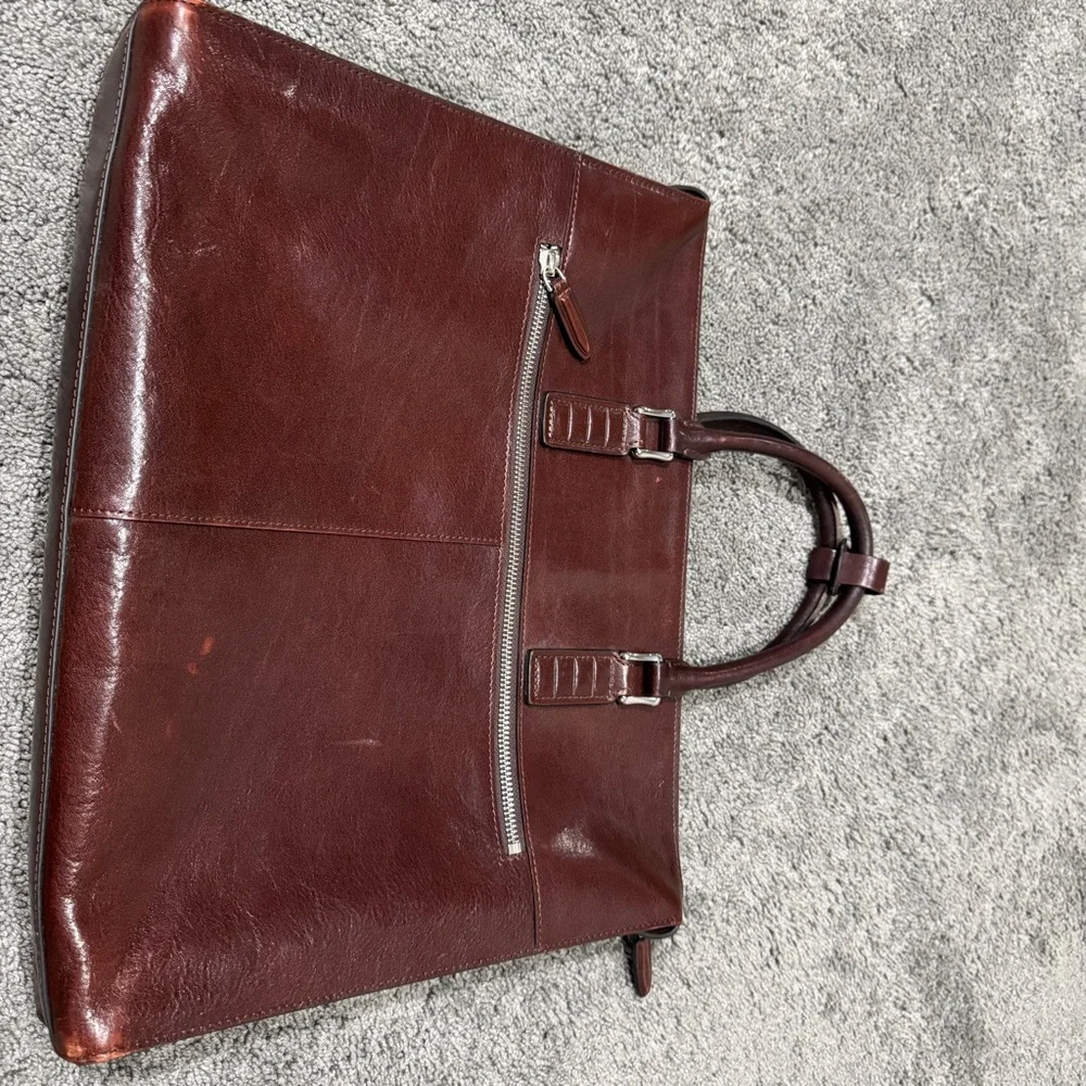 Vintage Samsonite Brown Leather Bag